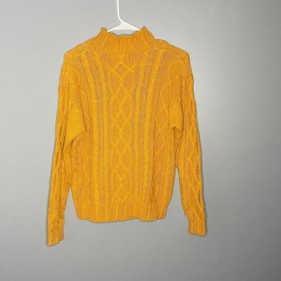 Vintage Princeton Club 100% cotton Cable Knit Sweater Small - Picture 6 of 6